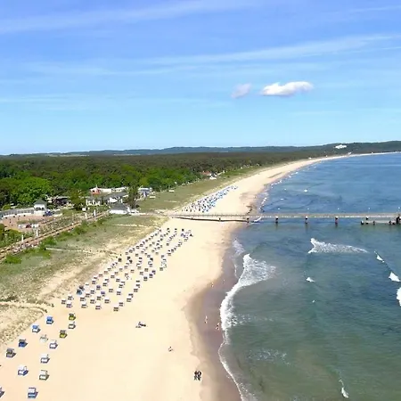 Апартаменты Strandresidenz Brandenburg Ferienwohnung 14 Mit Sauna- Und Schwimmbadnutzung Im Ahoi Sellin Гёрен